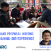 Building capacity for grant proposal writing in Nepal