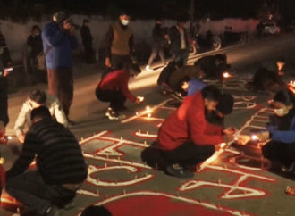 २७ औं जनयुद्ध दिवसको पूर्वसन्ध्यामा दीप प्रज्वलन