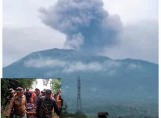इन्डोनेसियामा ज्वालामुखी विस्फोट हुँदा १७ जनाको मृत्यु