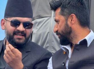 प्रधानमन्त्री शाहसँग सभापति लामिछानेको भेट